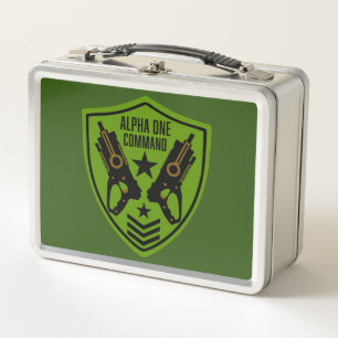 Kids Toy Dart Gun Battle Metall Brotdose