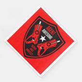 Kids Toy Dart Gun Battle Serviette (Ecke)