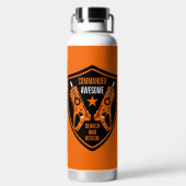 Kids Toy Dart Gun Battle Trinkflasche (Rückseite)