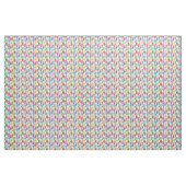 Kids Toy Roboter und Außerirdischen auf Weiß Stoff (Yard (91,4 cm))