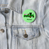 Kids Tractor Birthday Gevor Button (Beispiel)