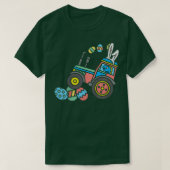 Kids Tre Bunny Traktor Brecheier Osterjunge K T-Shirt (Design vorne)