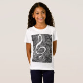 Kids Treble Clef T - Shirt (Vorne ganz)