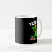 Kids Tree-rex Christmas Dinosaur T-rex Shirt Toddl Kaffeetasse (VorderseiteRechts)