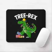 Kids Tree-rex Christmas Dinosaur T-rex Shirt Toddl Mousepad (Mit Mouse)