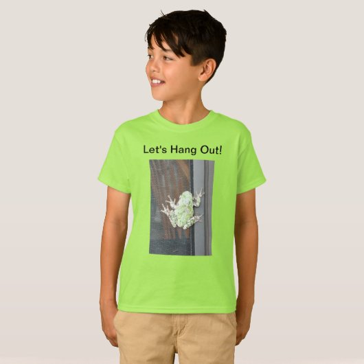 Kids Tree Toad Hanging Out T-Shirt (Vorne ganz)
