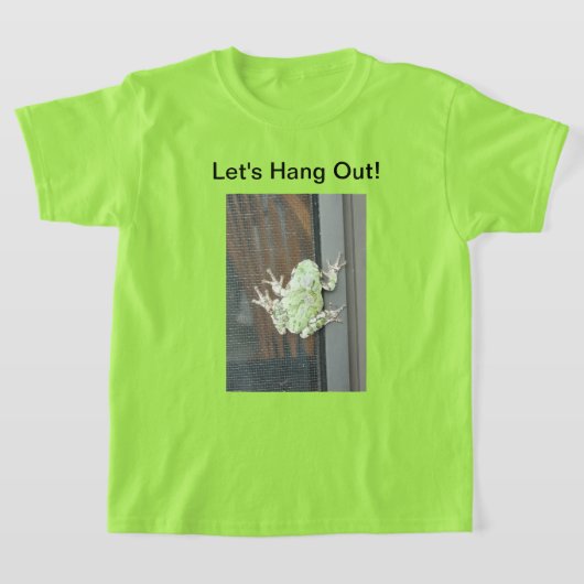 Kids Tree Toad Hanging Out T-Shirt (Ablage )