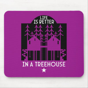 Kids Treehouse zurück zum Schuljungen Mousepad