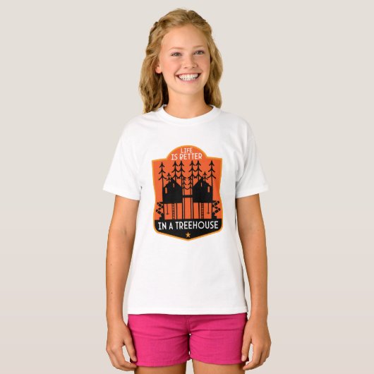 Kids Treehouses T-Shirt (Vorne ganz)