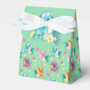 Kids Triceratops Party Geschenkschachtel
