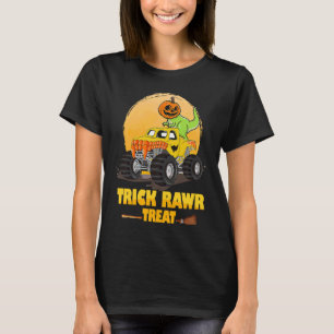 Kids Trick Rawr Leckerei Dinosaur Monster Truck Ha T-Shirt
