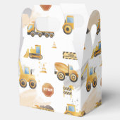 Kids Trucks Pattern Geschenkschachtel (Geöffnet)