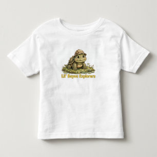 Kids Turtle Halloween T-Shirt Lil' Bayou Explorers