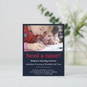 Kids Tutor Flyer (Stehend Vorderseite)