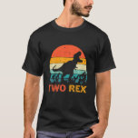 Kids Two Rex Birthday Two Rex Dinosaur 2nd Birthda T-Shirt<br><div class="desc">Kids Two Rex Birthday Two Rex Dinosaur 2nd Birthday</div>