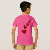 Kid's Valentine's T - Shirt Cupid Shirt Custom (Schwarz voll)