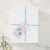 Kids Valentinstag Magical Unicorn Geschenkanhänger (Mit Garn)