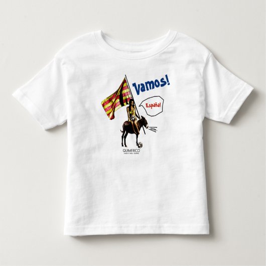 Kid's VAMOS!España! No.7 Kleinkind T-shirt (Vorderseite)