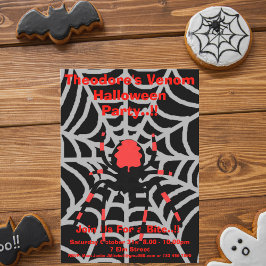 Kids Venom Halloween-Party Einladung