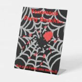 Kids Venom Halloween-Party Snacks Sockelschild (Vorderseite)