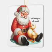 Kids Vintag Duck Tree Ornament (Links)
