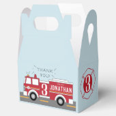 Kids von Feuerwehrfahrzeugen bevorzugen Schachtel Geschenkschachtel (Geöffnet)