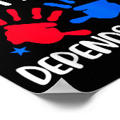 Kids Voting Shirt I Can't Vote Future Voters Girls Poster (Ecke)