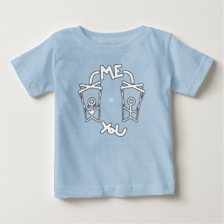 Kids vs Eltern Dynamik Witz Baby T-Shirt