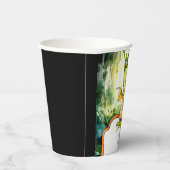 Kids Watercolor Dragon Birthday Pappbecher (Rechts)