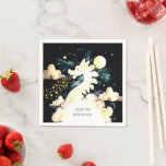 Kids Watercolor Dragon Birthday Serviette<br><div class="desc">Fügen Sie Ihrem Tisch mit unserem Kids Watercolor Dragon Birthday Napkins einen Farbtupfer hinzu! Diese Servietten mit wunderschönen Aquarellbildern von freundlichen Drachen und landschaftlichen Landschaften bringen Ihnen eine zusätzliche Menge Laune. Sie sind weich und absorbierend, sie sind perfekt, um Dinge aufgeräumt behalten, während junge Abenteurer sich in ihren Geburtstagsgeschichten Leckereien...</div>