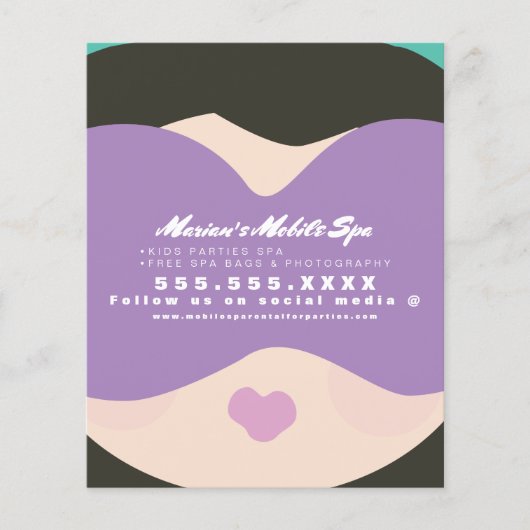 Kids Wellness-Center Business Party Rentals Flyer (Vorne)