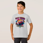 Kids West Virginia Football T - Shirt - Game Day T (Vorne ganz)