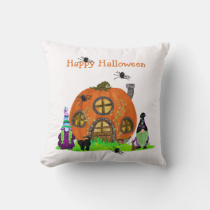 Kids Whimsical Gnomes Halloween Kissen