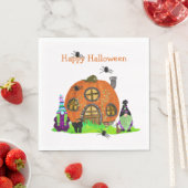 Kids Whimsical Gnomes Halloween Serviette (Beispiel)