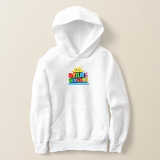 Kids White Hoodie (Ablage )