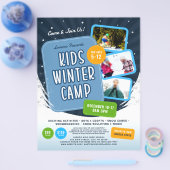 Kids Winter Camp Marketing Event Flyer (Einzeln)