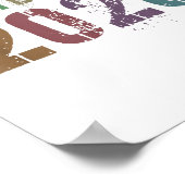 Kids Winter Trip 2025 Skiing Beach Travel Meerjung Poster (Ecke)