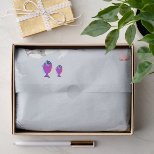 Kids World Map Animes Seidenpapier (Geschenk)