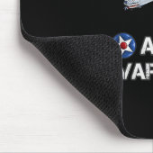 Kids World War 2 F6f Hellcat Gefechtsflugzeug Mousepad (Ecke)