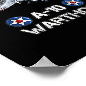 Kids World War 2 F6f Hellcat Gefechtsflugzeug Poster (Ecke)