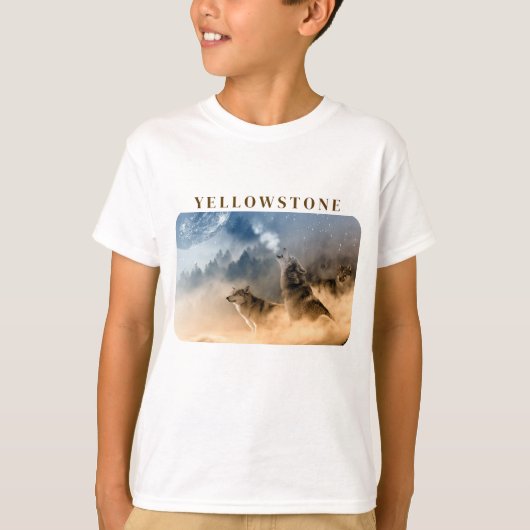 Kids Yellowstone T - Shirt (Vorderseite)