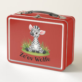 Kids Zebra Lunchbox