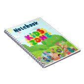 Kids Zone Cute Dino Notebook Notizblock (Rechte Seite)