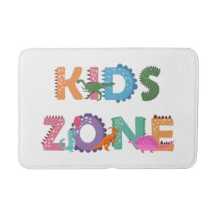 Kids Zone Dinosaurier Badematte