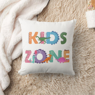 Kids Zone Dinosaurier Kissen