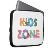 Kids Zone Dinosaurier Laptopschutzhülle (Vorne Rechts)
