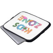 Kids Zone Dinosaurier Laptopschutzhülle (Vorne Knopf)