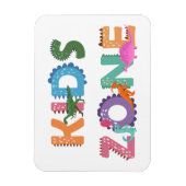 Kids Zone Dinosaurier Magnet (Vertikal)