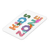 Kids Zone Dinosaurier Magnet (Linke Seite)