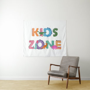 Kids Zone Dinosaurier Wandteppich